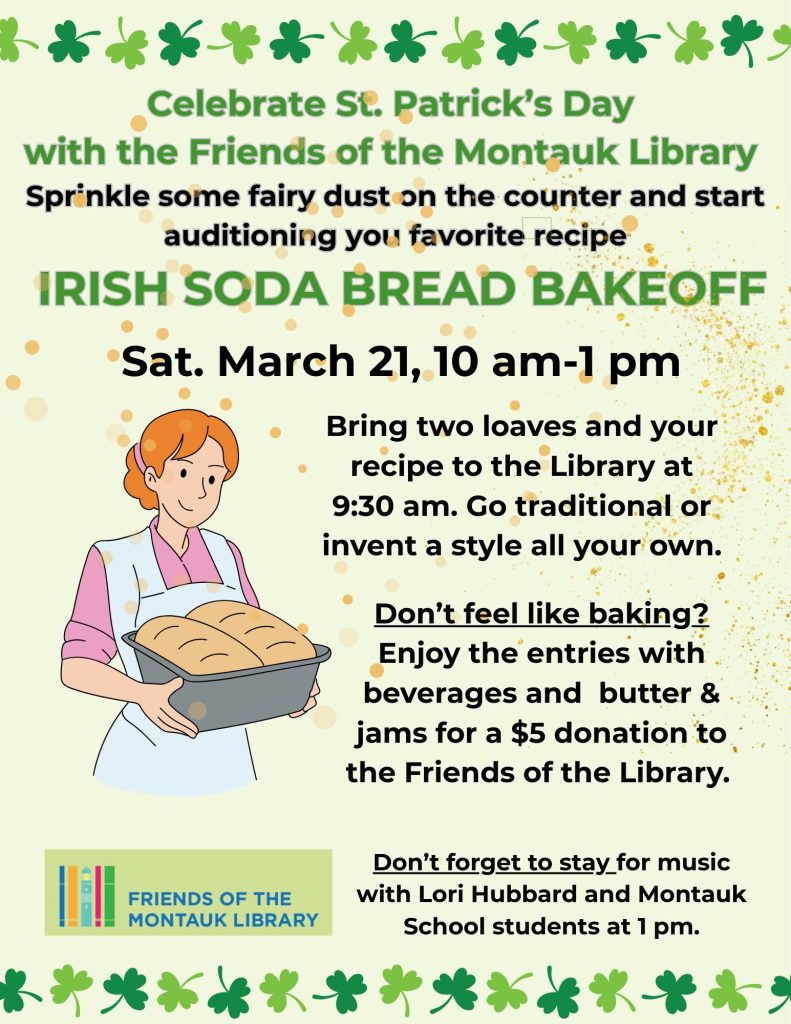 Poster for Irish Soda Bread Bakeoff